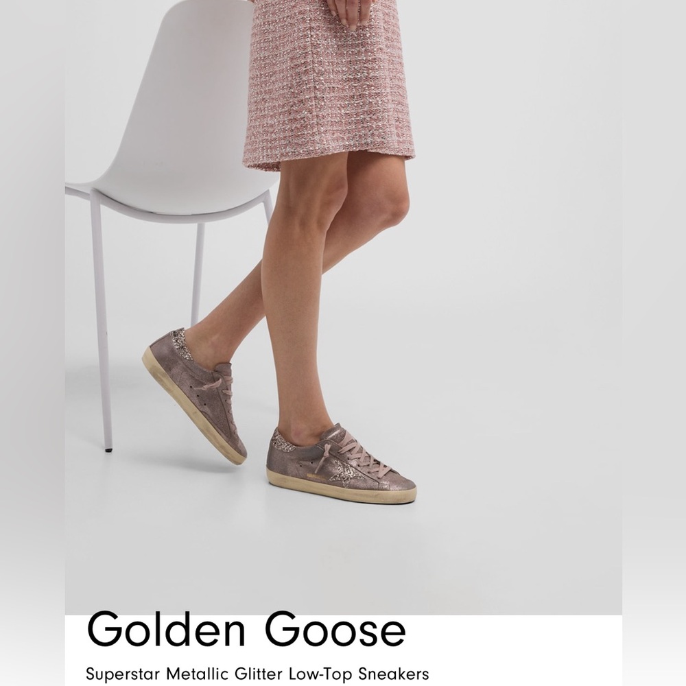 Golden Goose Superstar Glitter Sneaker - Picture 2 of 9